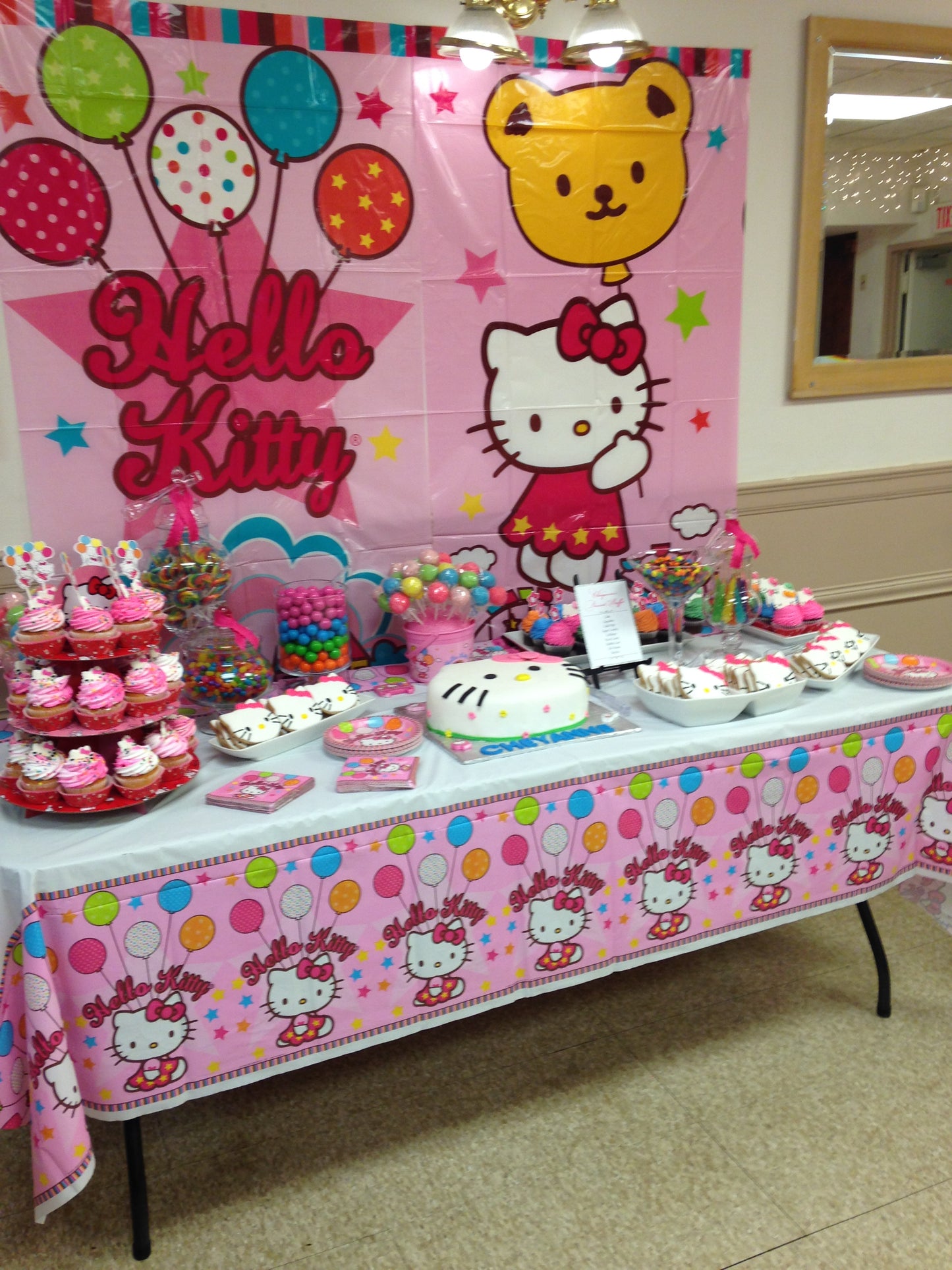 Treat Table Set up
