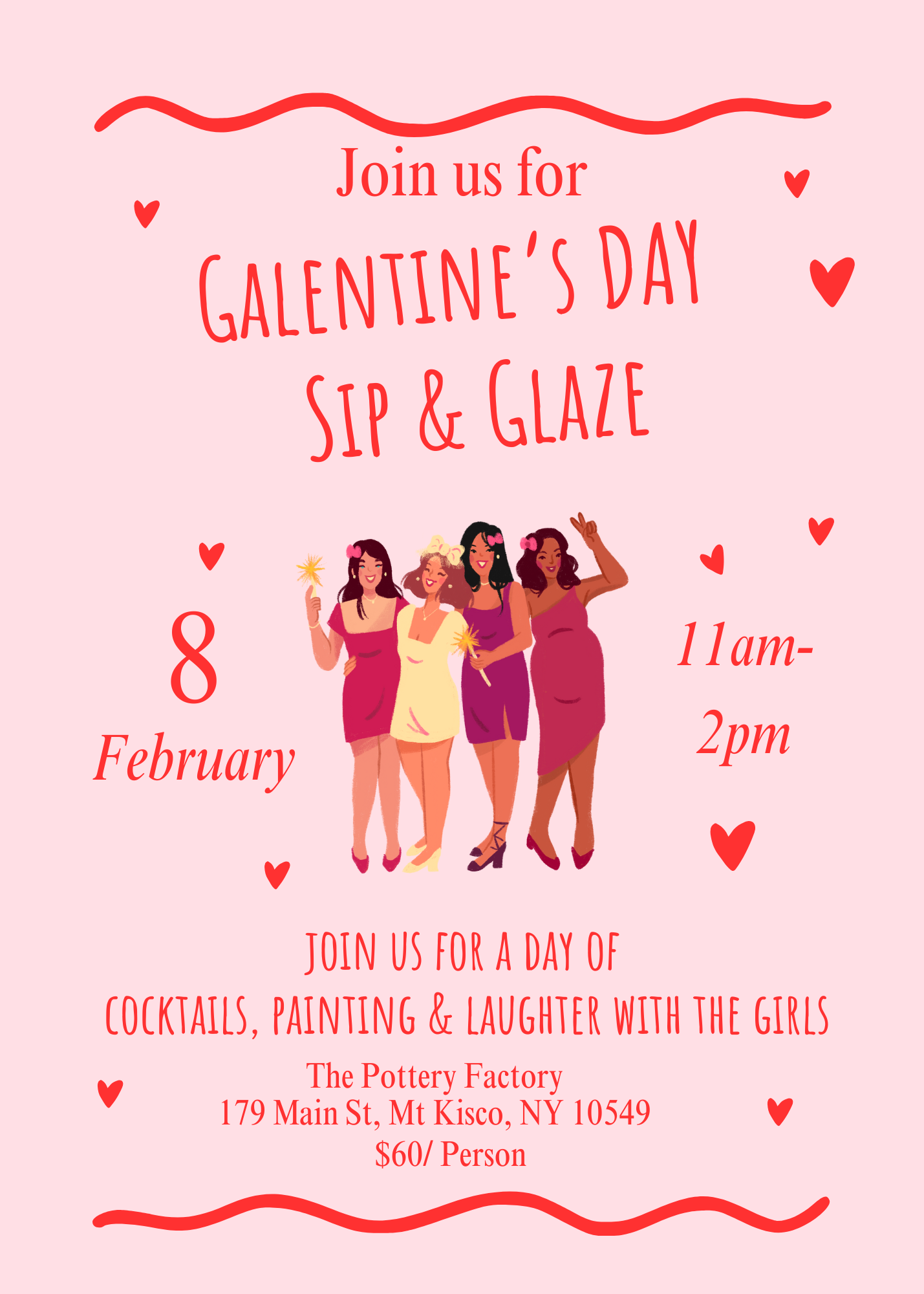 Sip & Glaze- February 8th 2025